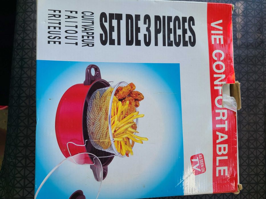 Кастрюля-фритюрница на 3 л, 26 см