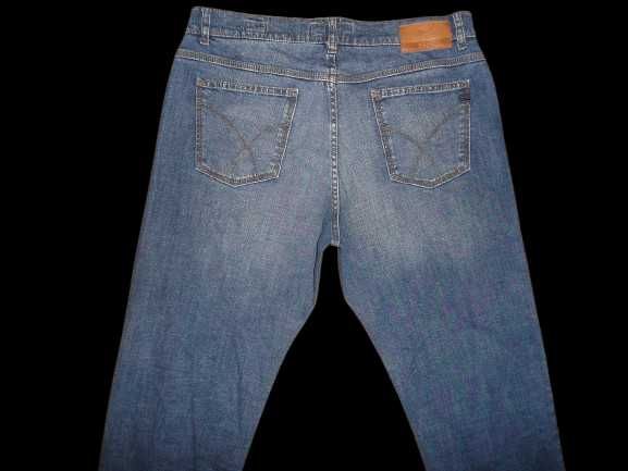 Spodnie dżinsowe BRAX W35/L32=46/108cm jeansy