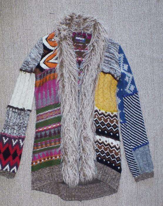 Casaco de lã original _ DESIGUAL