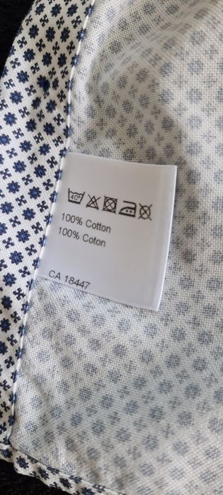 Stenstroms-luksusowa męska koszula 44 / 17,5