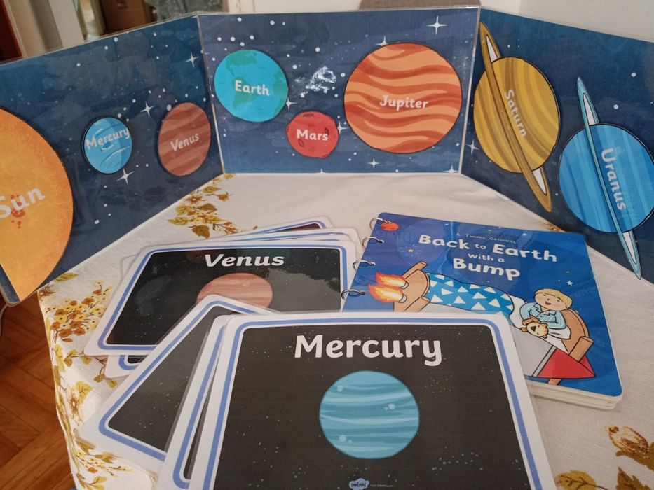 Dzień Kosmosu Space przedszkole angielski dla dzieci