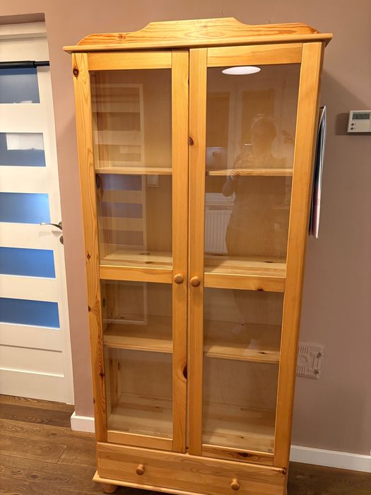 Regał drewniany Jysk