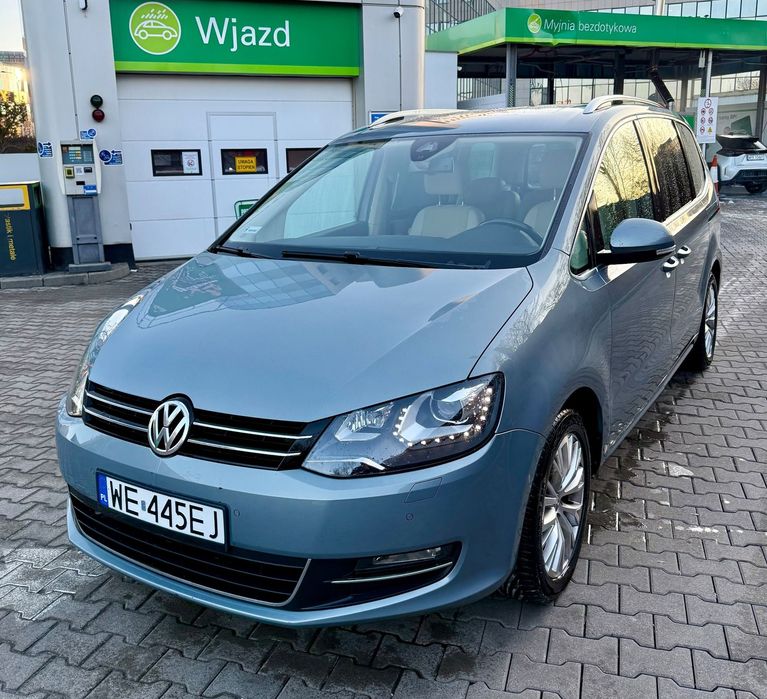 Volkswagen Sharan Salon Polska , Pierwszy właściciel. Najbogatsza wersja.