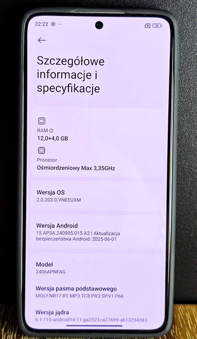 Smartfon Xiaomi 14T 12+256GB Titan Gray