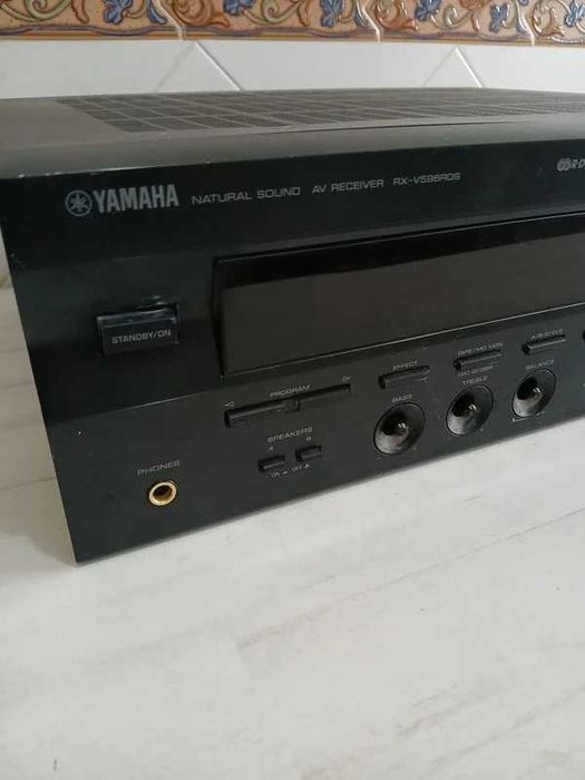 PEÇAS Amplificador Yamaha RX-V596RDS 100W 5.1 Avariado