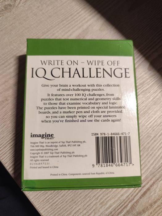 Гра Write On – Wipe Off: IQ Challenge"