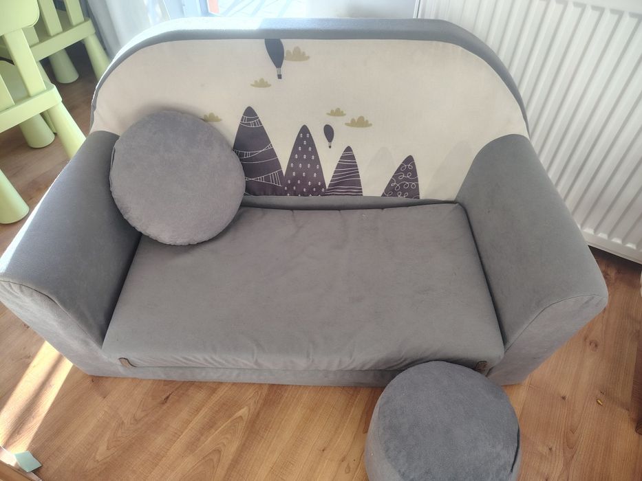Kanapa rozkładana sofa dziecięca 100x160