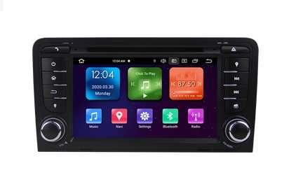 Radio FM RDS DAB+ CarPlay Android WiFi DVD MP3 USB 4G GPS Audi 8P A3