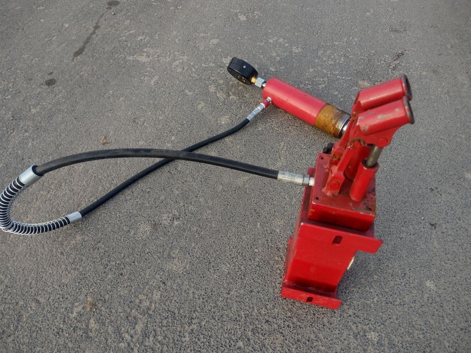 Siłownik Manometr Pompa Hydrauliczna 20 Ton