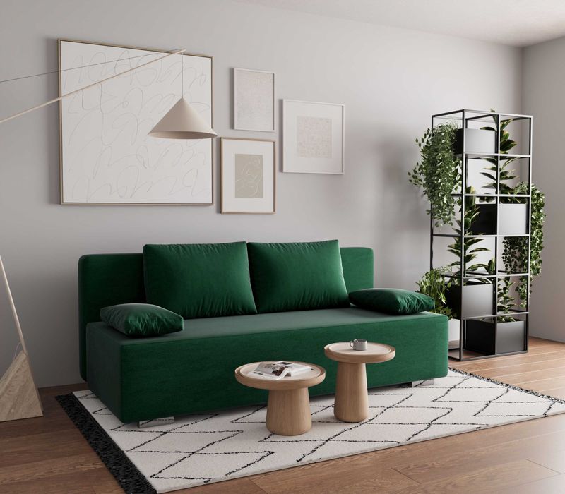 KANAPA ITALIA.PROMOCJA,spanie 140/200cm,Sprężyny,Pojemnik!PL Producent