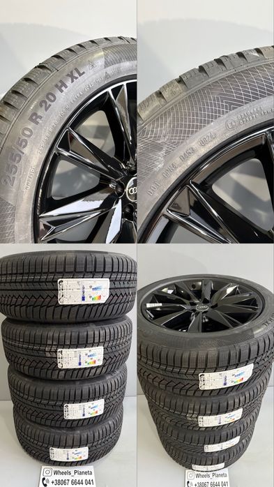 Комплект Audi S-line E-tron Q8 Q7 9JH2x20 ET33 255/50 R20 диски шины