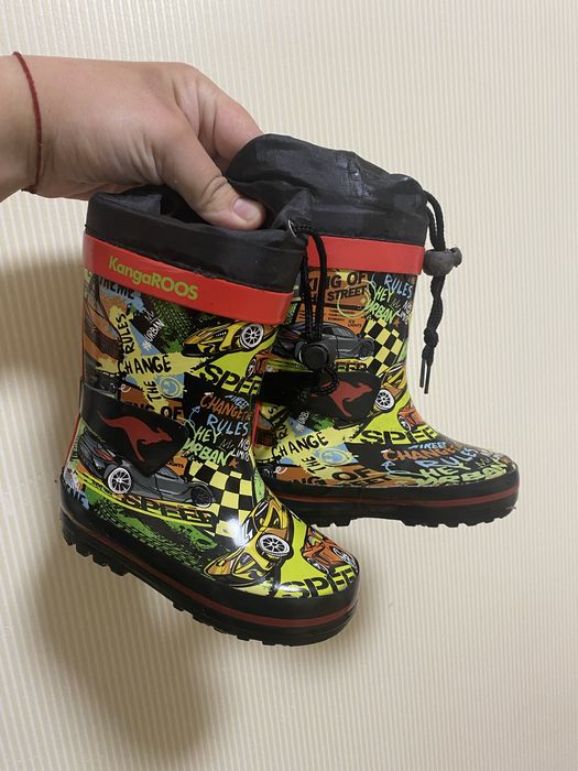 Резиновые сапоги детские