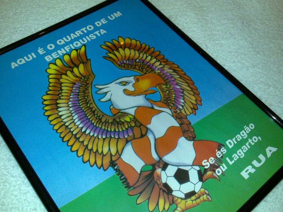 benfica (quadro - moldura)