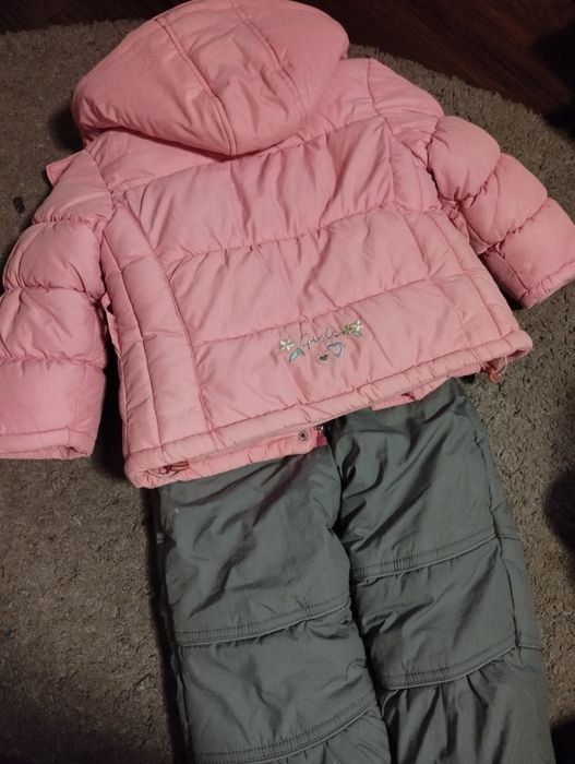Зимовий теплий комбінезон на дівчинку