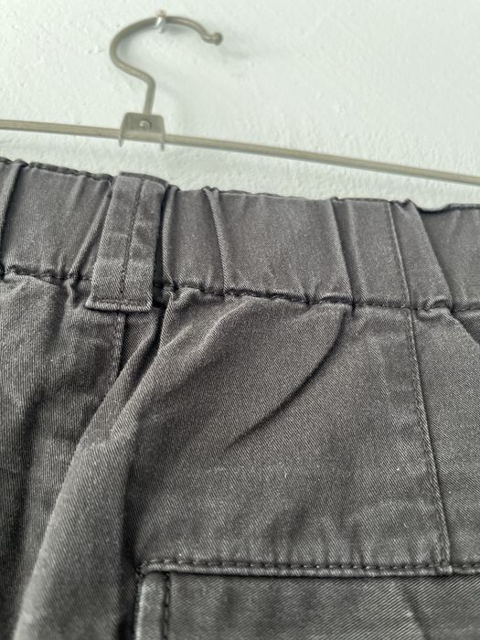 Котонові штани джинси джогери з високою посадкою uniqlo