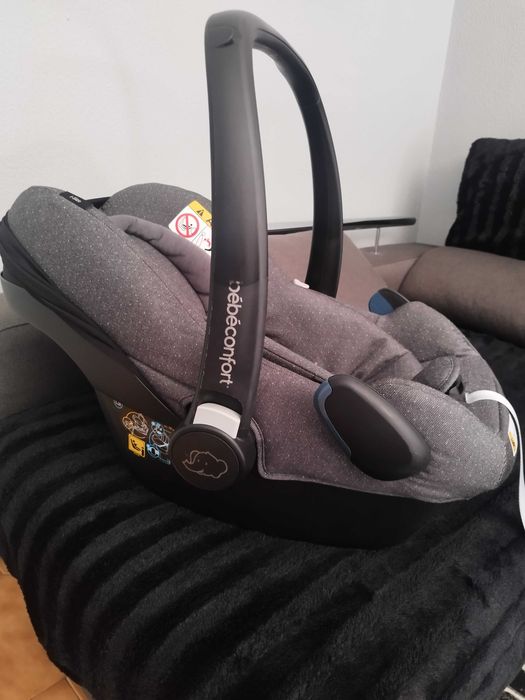Trio Bébé Confort / Maxi-Cosi Zelia S – Sistema 3 em 1 (Como Novo)
