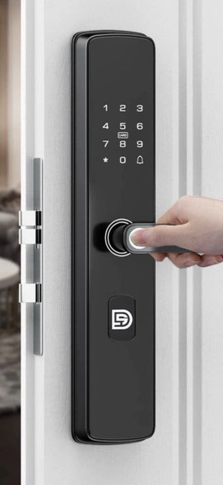 Inteligentny Zamek Do Drzwi Klamka Karta Rfid odcisk palca