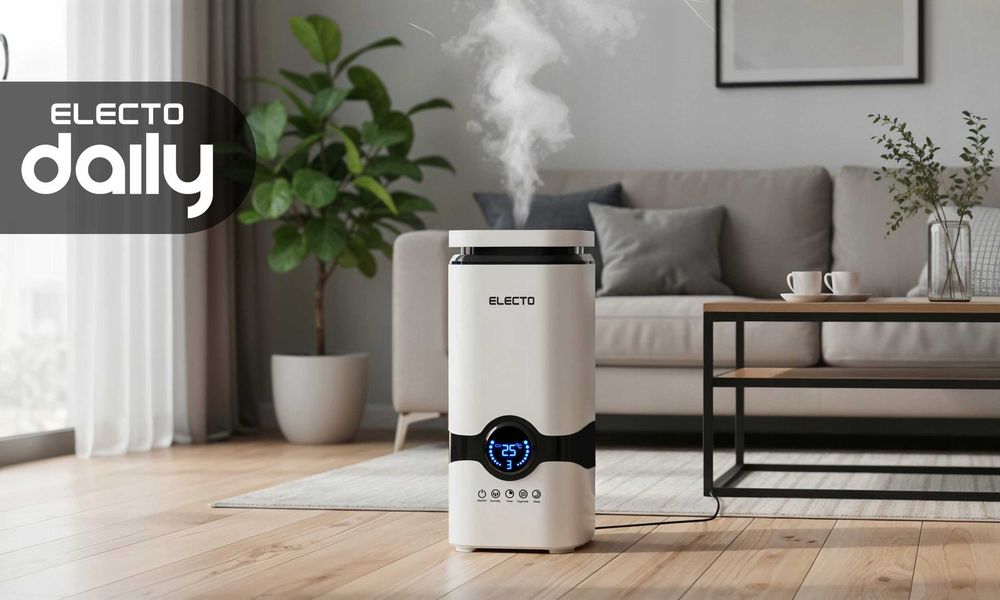 Nawilżacz Powietrza Dyfuzor Jonizator 4L Aromaterapia Pilot+12 Olejków