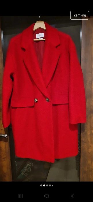 Płaszcz Reserved Wełna