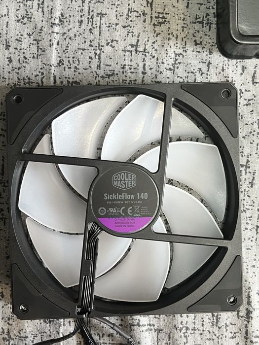 Кулер cooler master sickleflow 140 argb