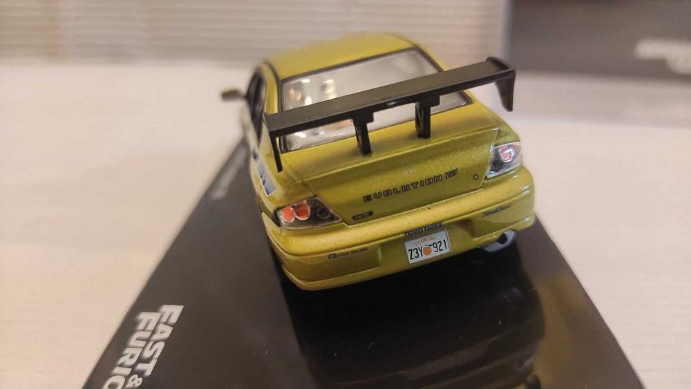 1/43 mitsubishi lancer evolution VII fast and furious (ixo altaya)