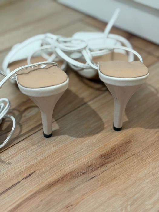 Buty, sandały na obcasie, Klasyczne sandały damskie, szpilki