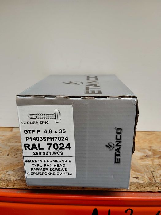 WKRĘT 4,8X35 farmerski TORX RAL 7024