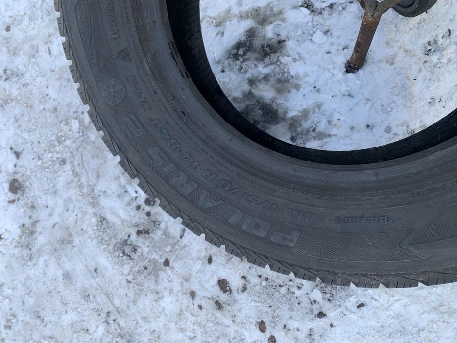 Шини  175/70 R14 Barum зима 2022 рік 7,5 мм