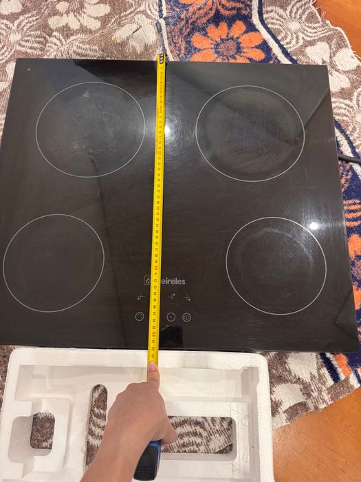 Placa vitrocerâmica Meireles MV 1602 – Usada, em bom estado