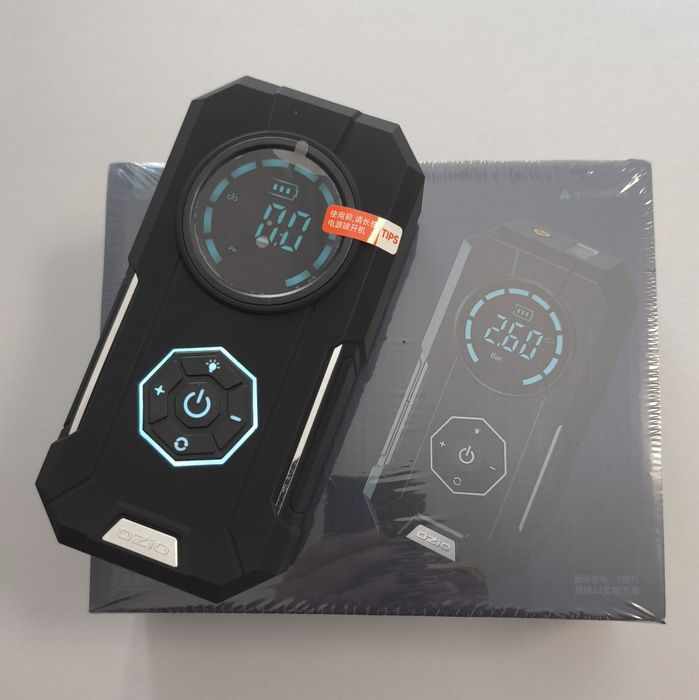 Автокомпресор 4-в-1 | Бездротовий Насос для шин | PowerBank | Ліхтар