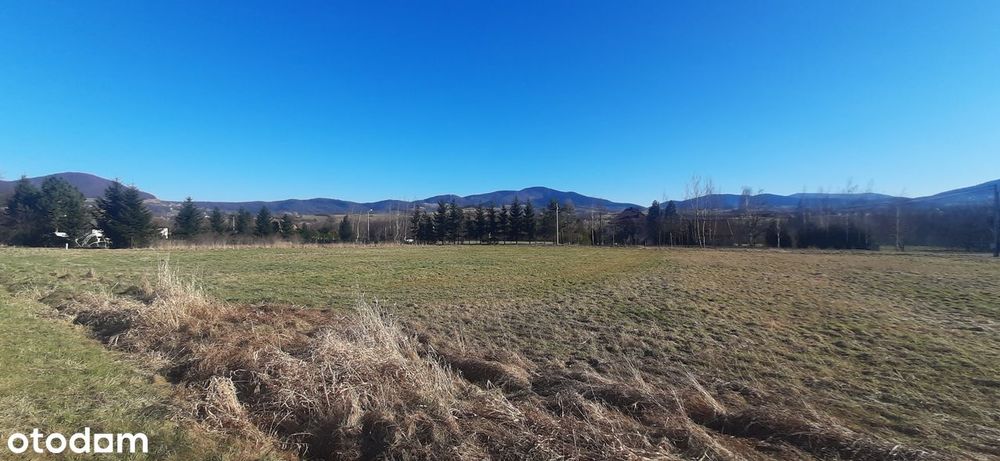 Działka budowlana z dojazdem, prąd, woda, widok