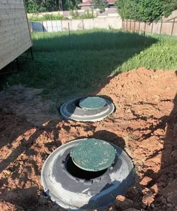 Септик під ключ, септик з доставкою, каналізація, вигрібні ями.