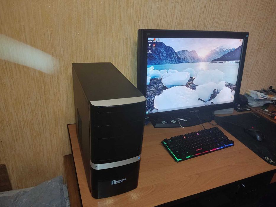Компьютер  Intel Core 2 Duo E6750 (2x2,66 GHz) ,ОЗУ 4Gb,HD 4350, HDD 250 GB