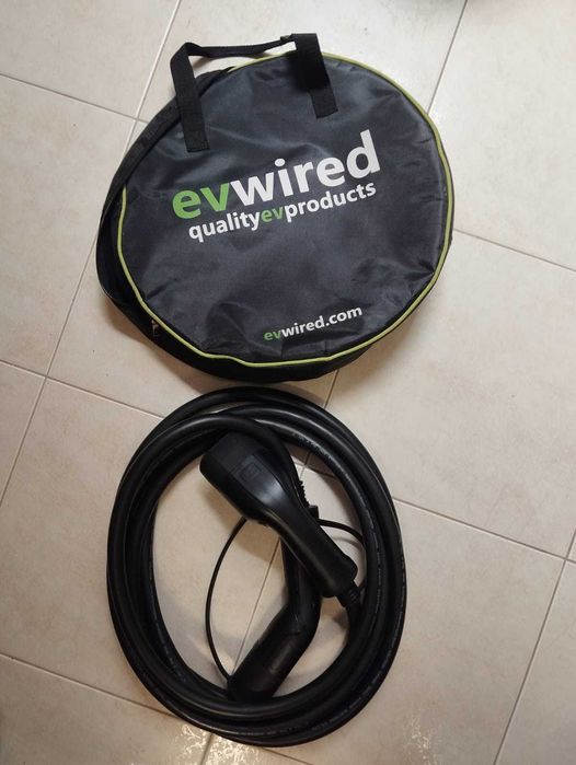 Cabo para carregamento carro elétrico