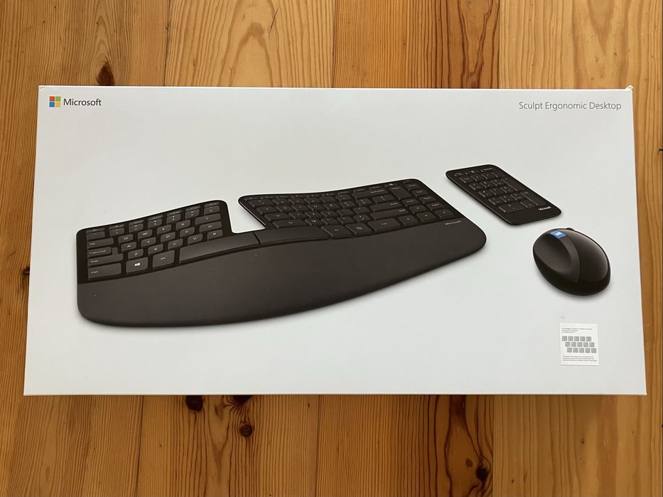Teclado + rato ergonómico Sculpt Microsoft novos