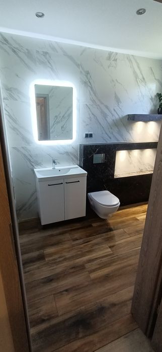 Usługi remontowe  - łazienki - stiuki weneckie  - wolne terminy !