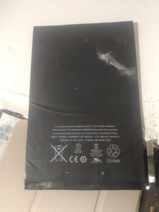 Продам бу айпад на запчасти