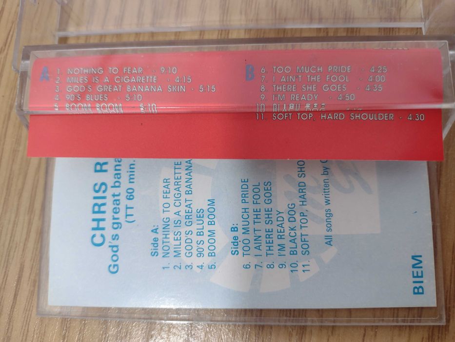 Kaseta Chris Rea God's Great Banana Skin