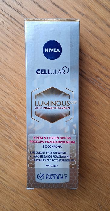 Nivea Cellular Luminous 630  SPF 50 Nowy