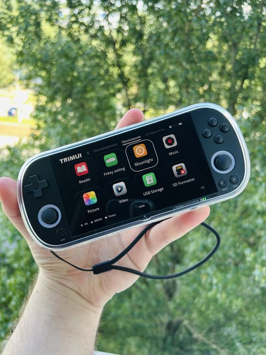 Ціна! Trimui smart pro S 64gb (чорна) anbernic/miyoo/retroid/retro