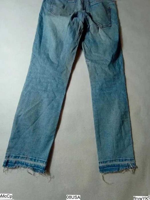 Mango MNG Denim Grace jeansy damskie 38 M jasne slim fit stretch