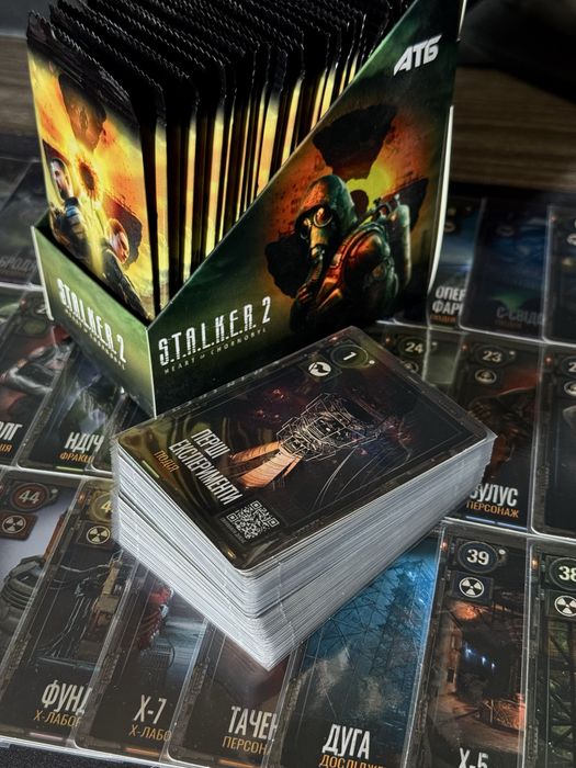Повна колекція карток S.T.A.L.K.E.R. 2 від АТБ, 48 із 48