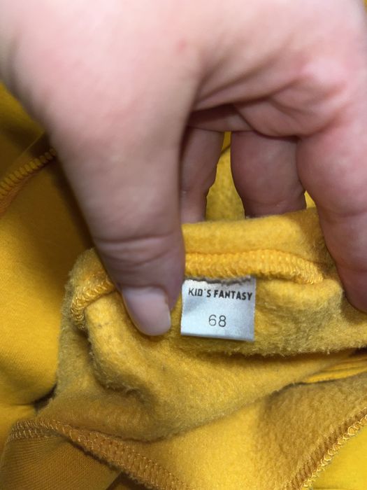 Ромпер на флісі 68 розмір