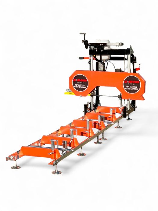 Trak taśmowy G-SHAN GT18 – piła taśmowa do kłód 2,2kw 3m długość traka