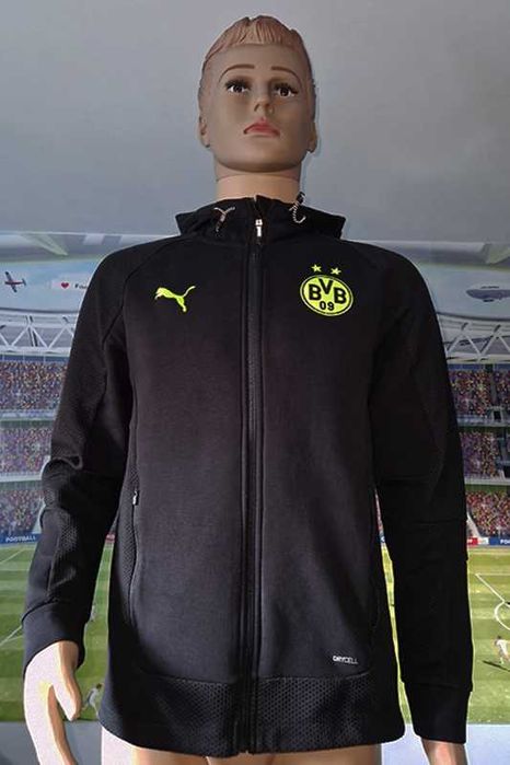 Borussia Dortmund BVB Puma DryCell bluza z kapturem size: M/L