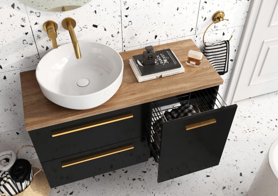 Szafka wisząca Elita Kwadro Plus z blatem 120 cm