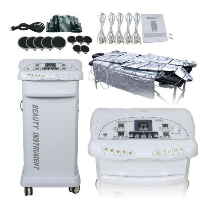 Pressoterapia com Infravermelhos e Eletroestimulação