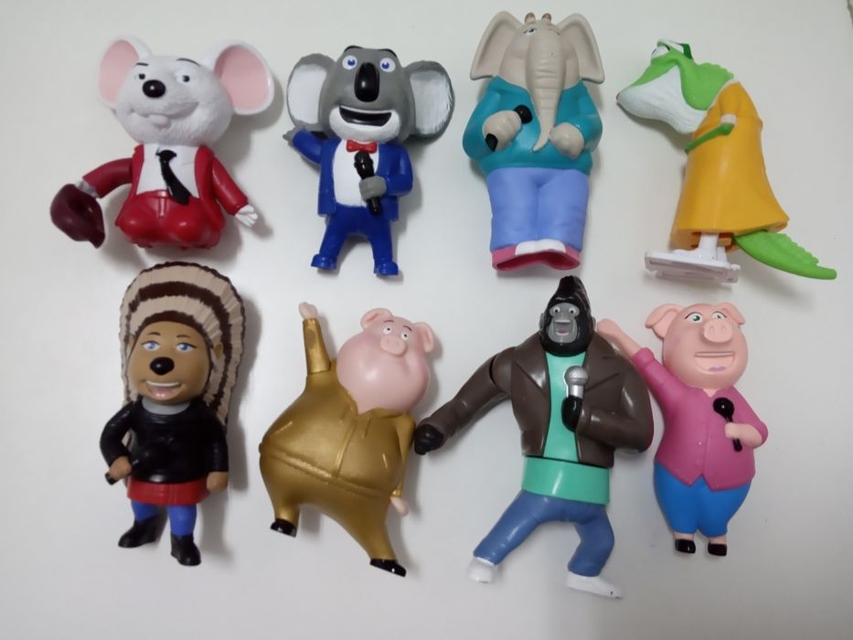 série sing cantar TY troll Powerpuff happy meal McDonald's