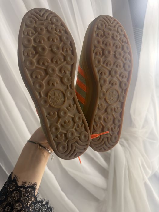 Кросівки жіночі оригінал Adidas Gazelle Bold Shoes Green 39 р
