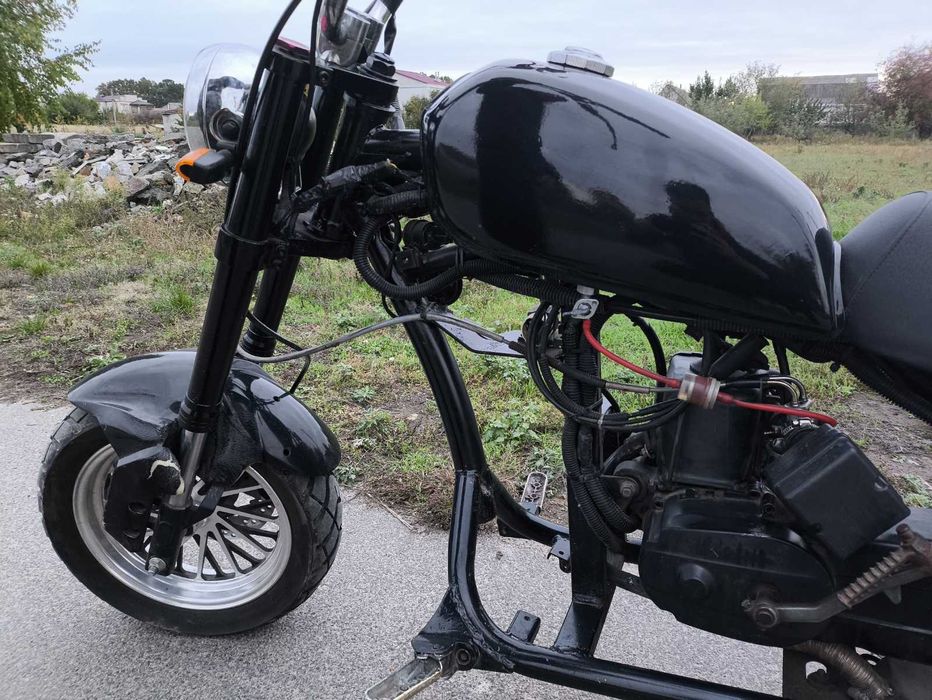 Продам чопер мопед власного проектування 50 куб